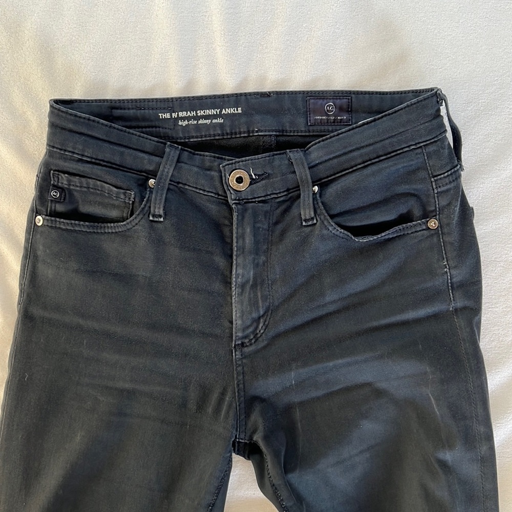 AG Adriano Goldschmied Farrah High-Rise Skinny Ankle Jeans